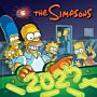 The Simpsons Square Calendar 2025