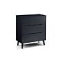 Alicia 3 Drawer Chest - Anthracite