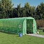 Vidaxl Greenhouse With Steel Frame Green 24 M² 12x2x2 M