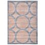 Area Rug Beige And Grey Viscose And Wool Rectangular Shape 160 X 230 Cm