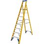 Fibreglass Platform Stepladder 8 Tread - 7170818