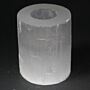 Selenite Cylinder Candle Holder - 10 Cm