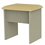 Contrast Dressing Table Stool In Mushroom Matt