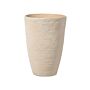 Plant Pot Beige Stone 43 X 43 X 60 Cm