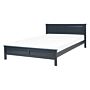 Bed Frame Blue Pine Wood Eu Double Size 4ft6