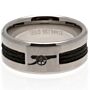 Arsenal Fc Black Inlay Ring Small