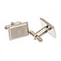 Manchester City Fc Stainless Steel Cufflinks