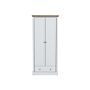 Devon 2 Door Wardrobe White