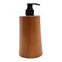 Natural Teakwood Soap Dispenser - Taper