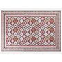 Area Rug Multicolour Cotton 200 X 300 Cm Modern Geometric Pattern Soft Home Decor