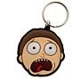 Rick And Morty Scared Morty Pvc Keyring