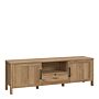 Malte Brun Tv Unit In Waterford Oak