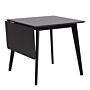 Roxby Extending Dining Table 80-120cm In Black