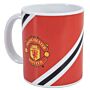 Manchester United Fc Core Stripe Mug