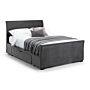 Capri 180cm Bed In Dark Grey Velvet