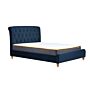 Brompton Small Double Bed Blue