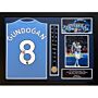 Manchester City Fc Gundogan Signed Shirt & Medal (framed)