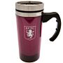 Aston Villa Fc Handled Travel Mug