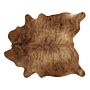 Cowhide Rug Light Brown Cow Hide Skin 3-4 M² Country Rustic Style Throw Brazilian Cow Hide