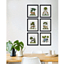 Jungle Animals I - Framed Art