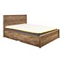 Stockwell Small Double Bed Rustic Oak