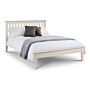 Salerno Shaker Bed 135cm Ivory