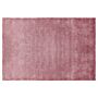 Area Rug Pink Viscose 160 X 230 Cm Tufted Low Pile