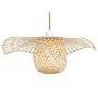 Pendant Lamp Wood Bamboo Wood Boho Design Pendant Light Lighting Dining Room