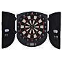 Homcom Electronic Dartboard Set 26 Games And 185 Variations With 6 Darts And Cabinet To Stroage Multi-game Option Ready-to-play