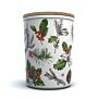 Recycled Rpet Large Storage Jar - Christmas Winter Botanicals