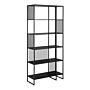 Strington Bookcase With 5 Shelves In Black