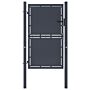 Vidaxl Garden Gate Steel 100x175 Cm Anthracite