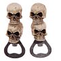 Bottle Opener - Double Skull