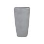 Plant Pot Grey Stone Tall Flower Planter 58 X Ø 31 Cm Modern Minimalistic