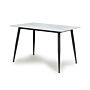 Monaco 1.2m White Dining Table