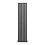 Designer Flat Panel Radiators Anthracite Grey 1800mm X 420mm