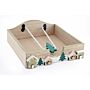 Christmas House Napkin Holder 18.5cm