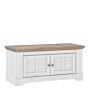 Illopa Storage Bench In Oak Nelson/snowy Oak