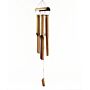 Bamboo Windchime - Natural Finish - 4 Large Tubes