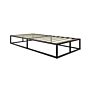 Soho Metal Platform Single Bed Black