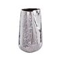 Decorative Vase Silver Stoneware 27 Cm Home Accessory Tabletop