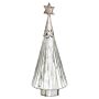 The Noel Collection Star Topped Glass Decorative Medium Tree