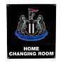 Newcastle United Fc Home Changing Room Sign