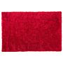 Shaggy Area Rug High-pile Carpet Solid Red Polyester Rectangular 200 X 300 Cm