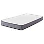 Pocket Spring Mattress White Fabric Super Eu Small Single Firm