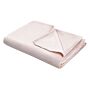 Weighted Blanket Cover Pink Polyester Fabric 120 X 180 Cm Solid Pattern