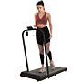 Sportnow 2.5hp Walking Pad, 1-6km/h Folding Treadmill With Remote Control And Led Display For Home Gym Office, Orange