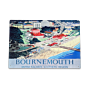 Vintage Metal Sign - British Railways Retro Advertising, Bournemouth