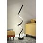 Contemporary Led Modern Curved Spiral Floor Lamp Reading Lights 131m H