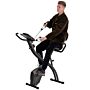 Homcom 2-in-1 Foldable Exercise Bike Recumbent Stationary Bike 8-level Adjustable Magnetic Resistance With Pulse Sensor Lcd Display